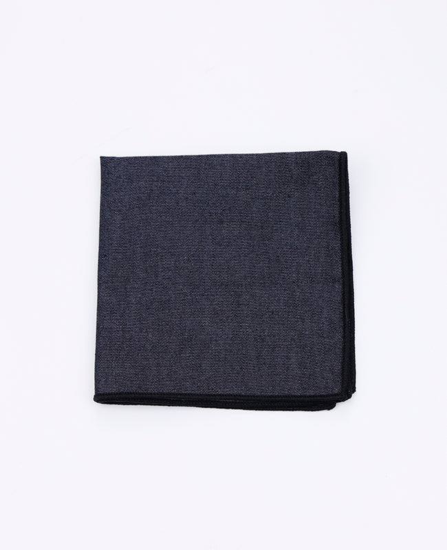 Pochette de Costume Noir en Coton | Edgard - Unipap's
