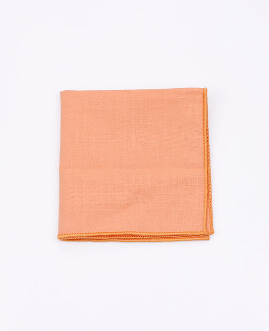 Pochette de Costume Orange n°1 en Coton | Oscar - Unipap's