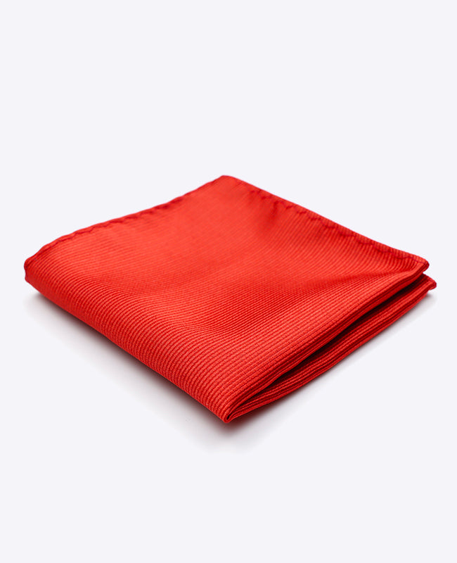 Pochette de Costume Rouge n°2 en Polyester | Lucien - Unipap's
