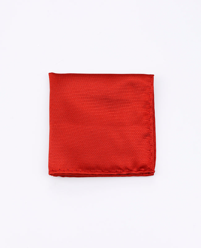 Pochette de Costume Rouge n°2 en Polyester | Lucien - Unipap's