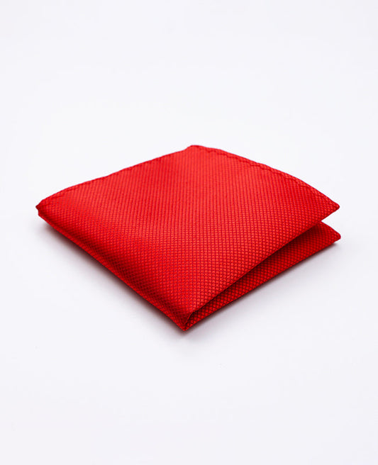Pochette de Costume Rouge n°2 en Polyester | Martin - Unipap's