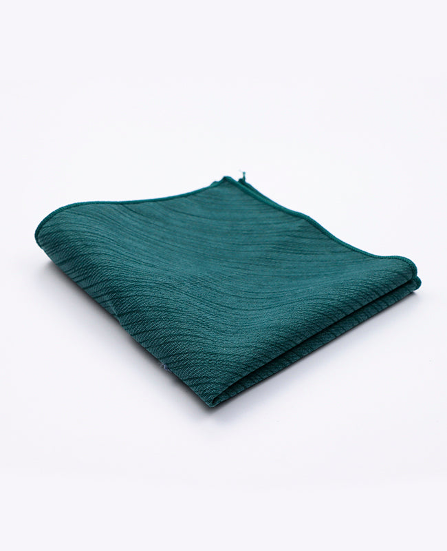 Pochette de Costume Vert n°1 en Polyester | Augustin - Unipap's