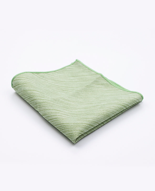 Pochette de Costume Vert n°2 en Polyester | Augustin - Unipap's