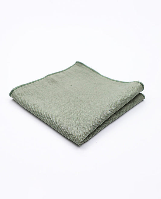 Pochette de Costume Vert n°2 en Coton | Edgard - Unipap's
